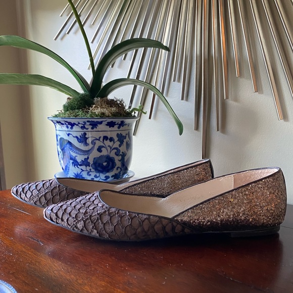 All Black Brand Embossed Leather and Glitt… - Picture 4 of 12